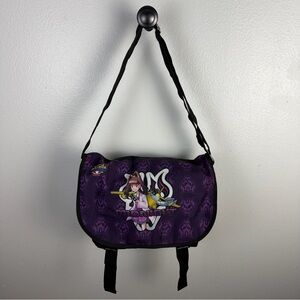 RARE Digimon Fusion Fighters Midnight 2014 Messenger Shoulder Bag Y2K Vintage